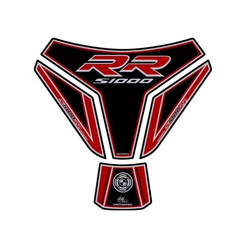 Motografix 3D Gel Tank Pad Protector passend für BMW S 1000 RR Meistverkauft