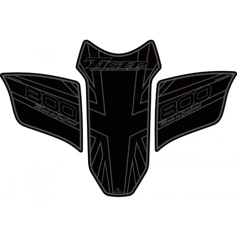 Motografix 3D Gel Tank Pad TT018KJ passend für Triumph Tiger 800 Markenware