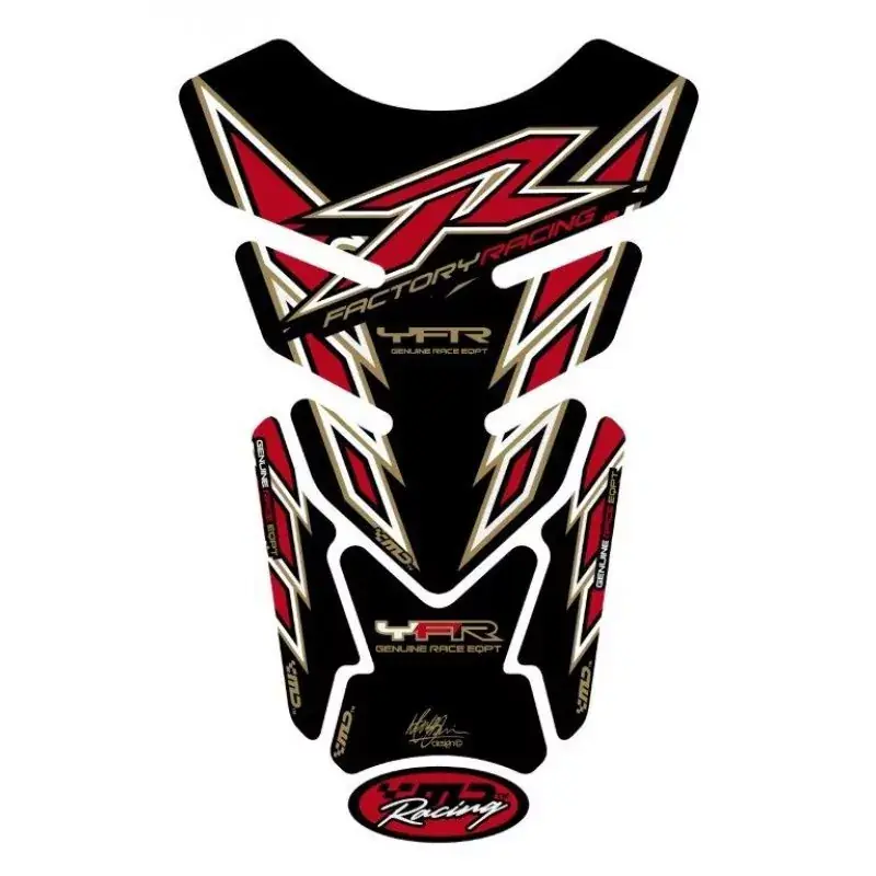 Motografix 3D Gel Tank Pad passend für Yamaha YZF R6 / R1 / R25 / R3 Kostenloser Versand