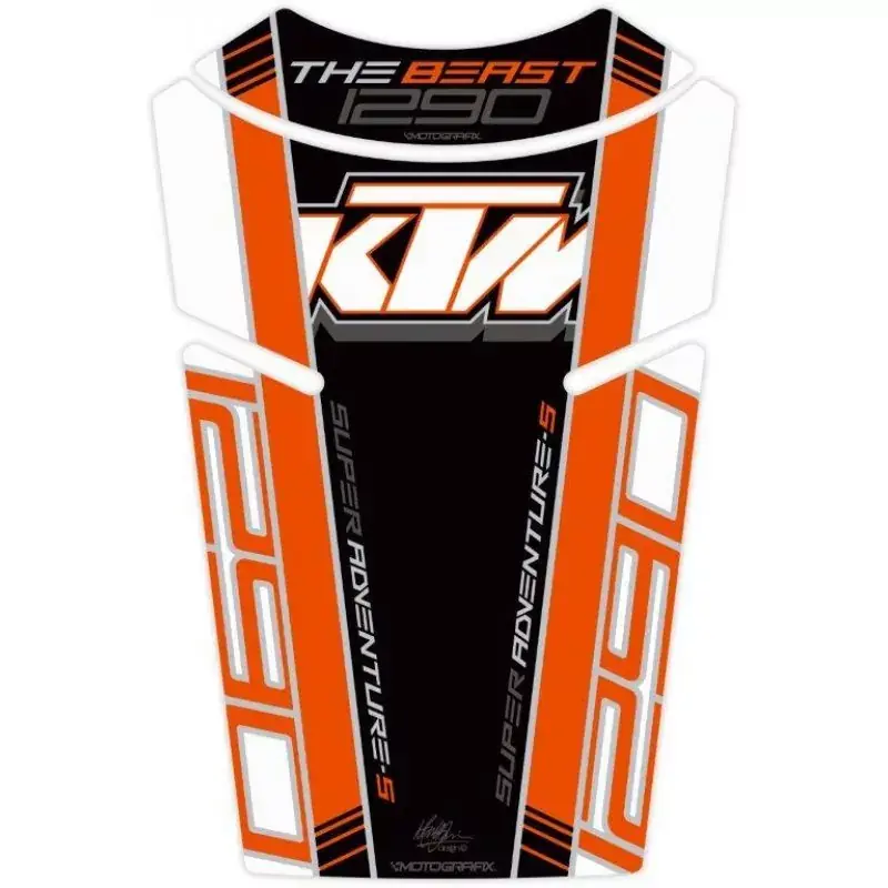Gratis Versand Motografix 3D Gel Tank Pad passend für KTM 1290 Super Adventure