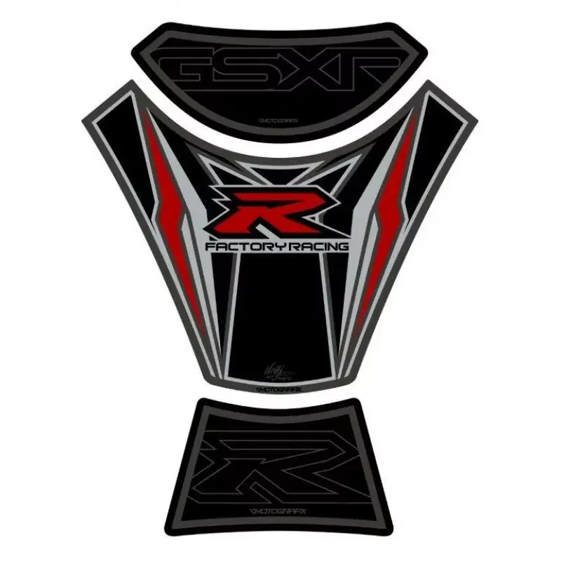 Motografix 3D Gel Tank Pad TS024KR passend für Suzuki GSX-R 600 / 750 Aktuell