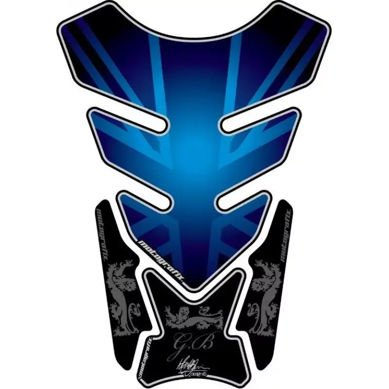Motografix Union Jack Blue 3D Gel Tank Pad Protector ST087B Angebot