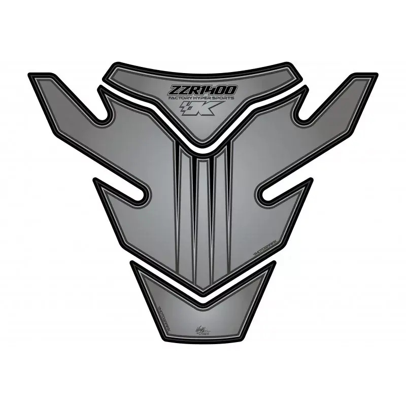 Letzte Chance Motografix 3D Gel Tank Pad TK020S passend für Kawasaki ZZR 1400