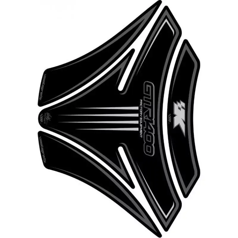 Top-Seller Motografix 3D Gel Tankpad Black passend für Kawasaki GTR 1400