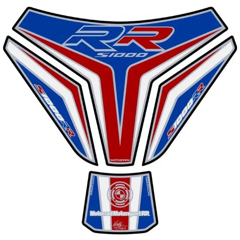 Versand Am Gleichen Tag Motografix 3D Gel Tank Pad Protector passend für BMW S 1000 RR