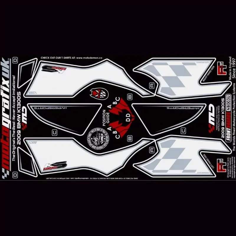 Motografix Steinschlagschutz vorn passend für BMW K 1300 S 2009 Heißes Angebot