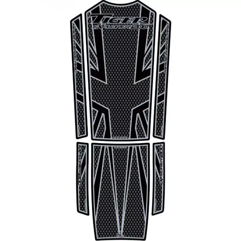 Motografix 3D Gel Tank Pad passend für Triumph Tiger Explorer 1200 Bestseller