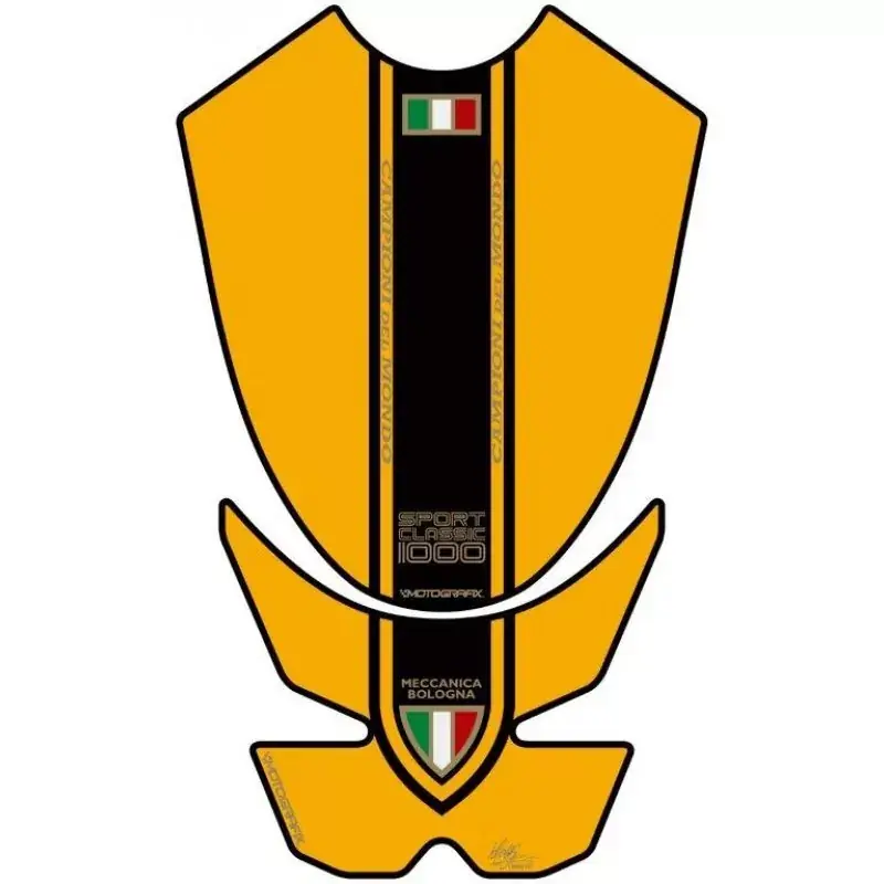 Motografix 3D Gel Tank Pad Protector passend für Ducati Sport Classic 1000 Neue Ware