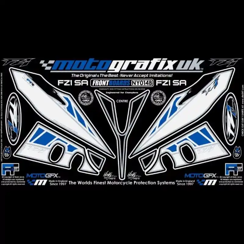 Motografix Steinschlagschutz vorn passend für Yamaha FZ1 2006 Abverkauf