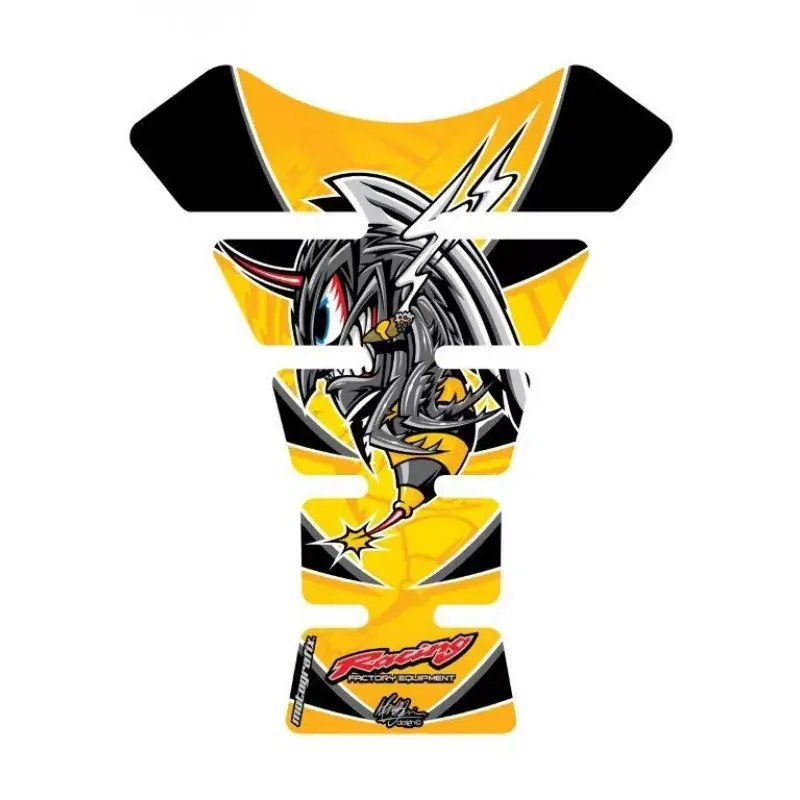 Rabatt Motografix 3D Gel Tankpad Angry Hornet passend für Honda