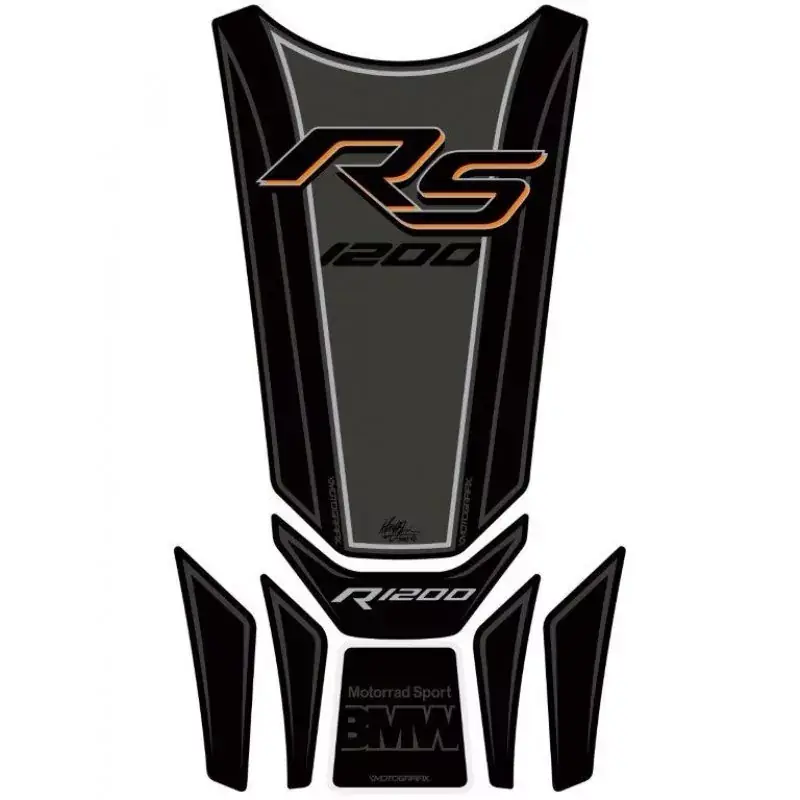 Motografix 3D Gel Tank Pad Protector TB027GO passend für BMW R 1200 RS Direkt Vom Hersteller