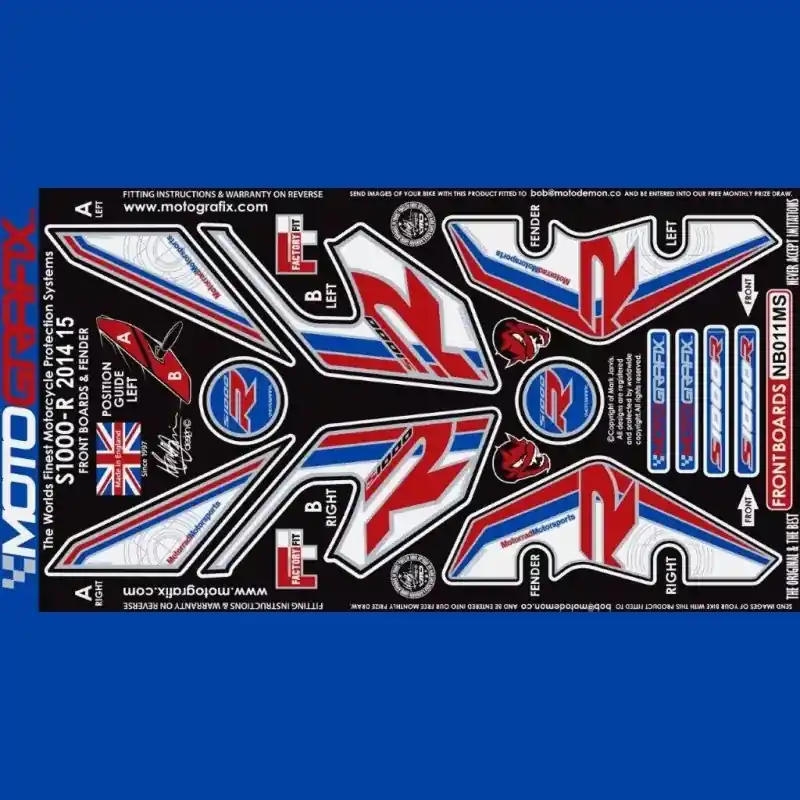 Meistverkauft Motografix Steinschlagschutz vorn passend für BMW S 1000 R 2014-2016