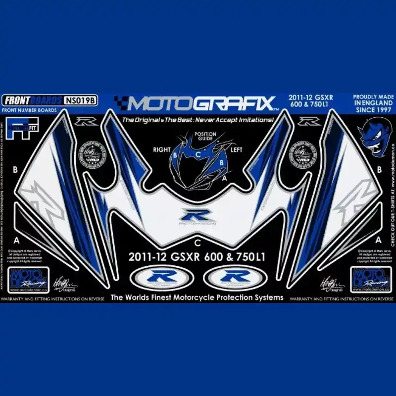 Jetzt Bestellen Motografix Steinschlagschutz vorn passend für Suzuki GSX-R 600 / 750 2011